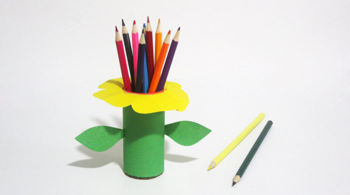 How to Make an Adorable DIY Flower Pencil Holder for Kids